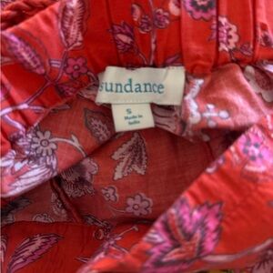 Sundance Scarlet and Pink Floral Pants